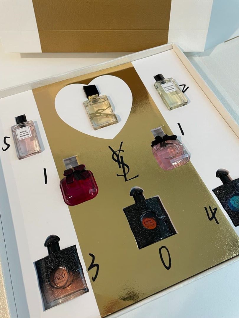 YSL GIFT SET PERFUME BOX 8in1