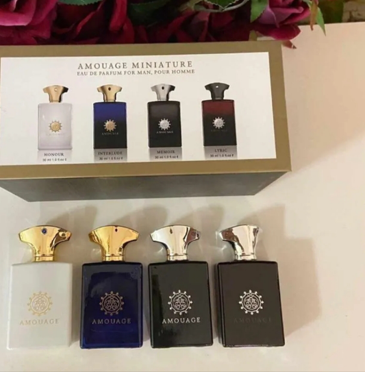 AMOUAGE MINIATURE SET 4 IN 1 —30ML